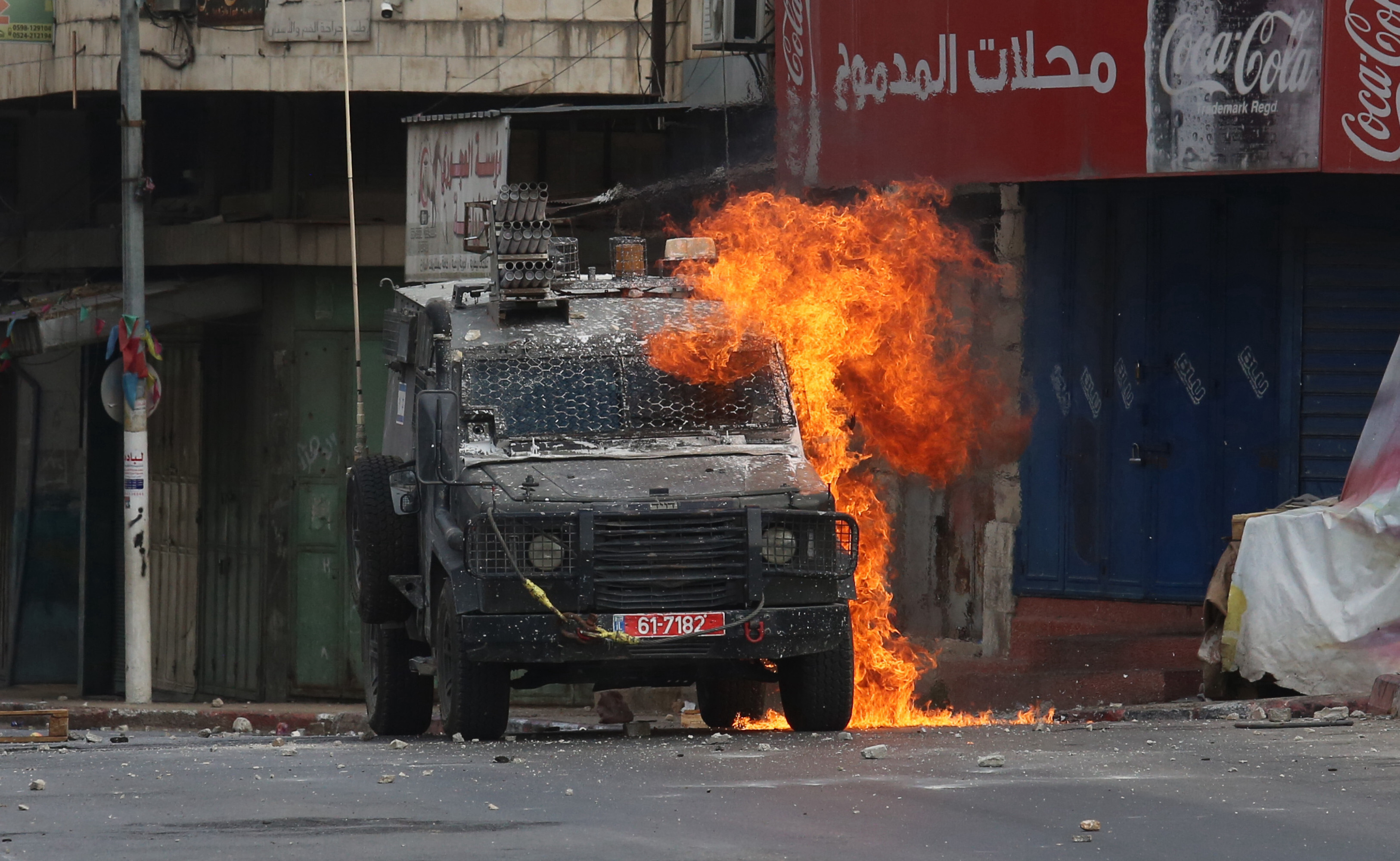 Israeli forces raided the Old City of Nablus