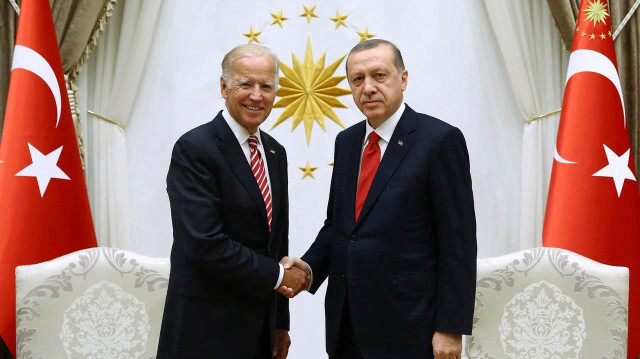 ABD Başkanı Joe Biden ile Cumhurbaşkanı Recep Tayyip Erdoğan
