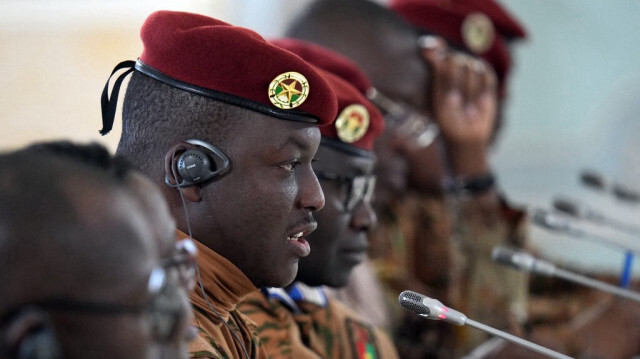 Le chef de la junte du Burkina Faso, le capitaine Ibrahim Traoré. Crédit photo: Alexey DANICHEV / PISCINE / AFP