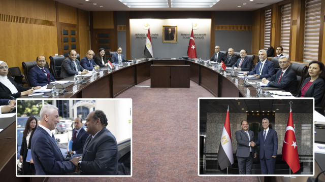 Mısır Ticaret ve Sanayi Bakanı Ahmed Samir Saleh, Ticaret Bakanı Ömer Bolat ile görüştü.