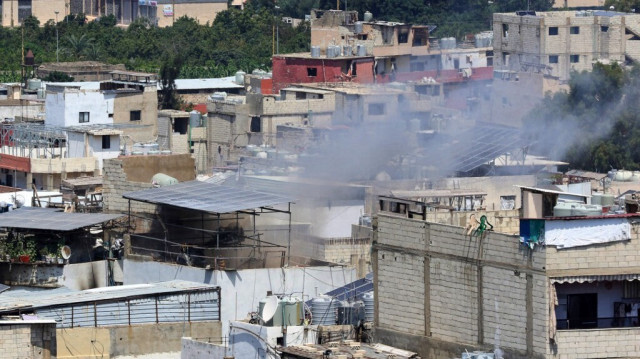 Le camp de réfugiés palestiniens d’Ain el-Helweh au Liban. Crédit photo: MAHMOUD ZAYYAT / AFP