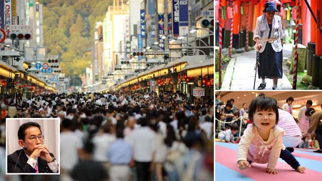 Japon nüfusu eriyor Hükümet doğum ve çocuk desteğini 25 milyar