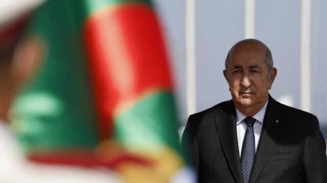 Le président algérien Abdelmadjid Tebboune. Crédit photo: Ludovic MARIN / AFP