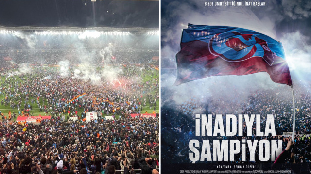 Trabzonspor'un şampiyonluk filmi vizyona giriyor.