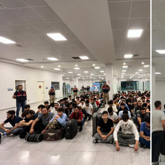 Düzensiz göçle mücadele: Kocaeli'de yakalanan 163 kaçak göçmen daha sınır dışı edildi