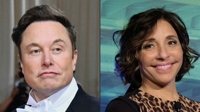 Le cofondateur et directeur général de X, SpaceX, Tesla, Neuralink et The Boring Company, Elon Musk et la directrice générale de "X", Linda Yaccarino. Crédit photo: ANGELA WEISS, D DIPASUPIL / AFP / GETTY IMAGES NORTH AMERICA
