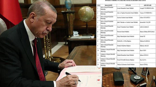 Cumhurbaşkanı Erdoğan'ın imzasını taşıyan kritik kurumlara atama kararları Resmi Gazete'de

