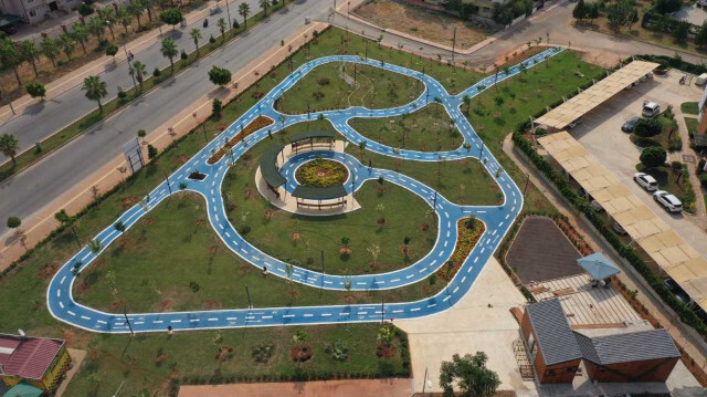 بلدية تركية تبني مضمار تدريب لقيادة الدراجات الهوائية