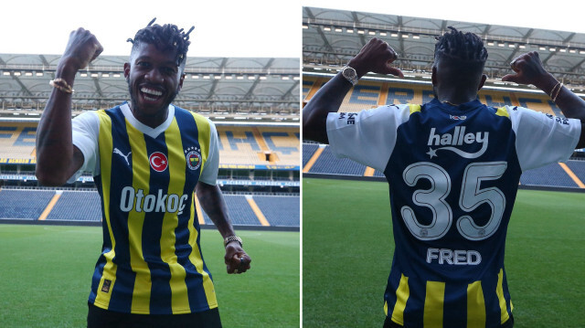 Fred, Fenerbahçe formasını giydi. 