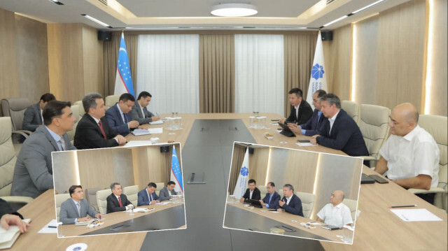 Özbekistan Dijitalleşme Bakanı, Albayrak Grubu ile bir toplantı yaptı.