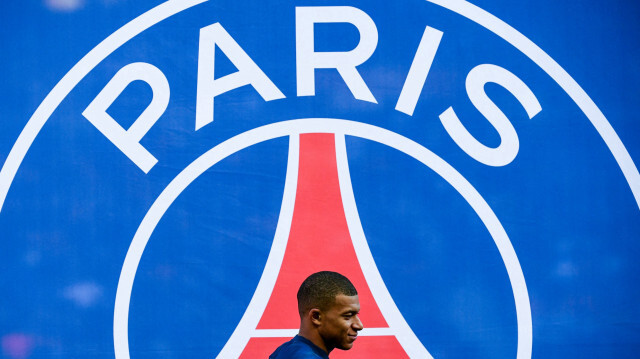 Le footballeur international français, Kylian Mbappé. Crédit photo: FRANCK FIFE / AFP