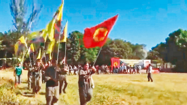 Geçtiğimiz yıl Fransa’nın Marsilya kentinde PKK’lıların, ‘ideolojik kamp’ etkinliği düzenlediği ortaya çıkmıştı.