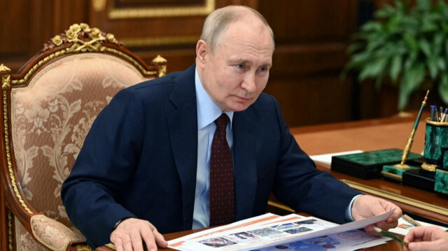 Le président de la fédération de Russie, Vladimir Poutine. Crédit photo: ALEXANDER KAZAKOV / POOL / AFP
