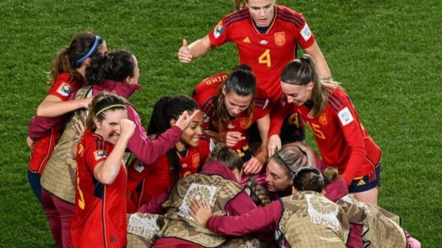 L'équipe de football de l'Espagne, Mondial féminin. Crédit Photo: X / @RFIsports