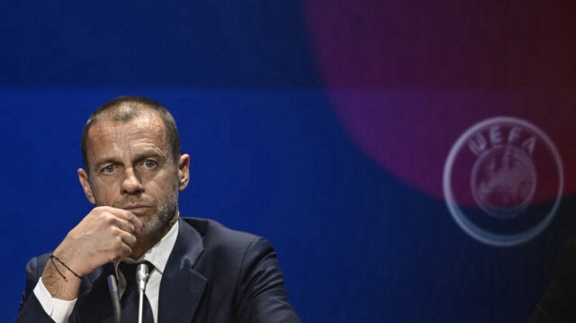 Le président de l'UEFA, Aleksander Čeferin. Crédit photo: PATRICIA DE MELO MOREIRA / AFP
