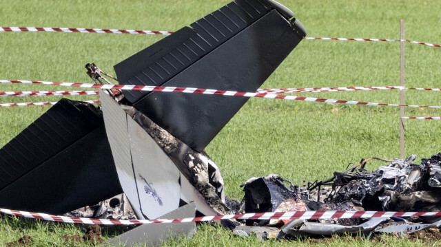 Crash d’un avion de tourisme. Crédit photo: MASSIMO PERCOSSI / ANSA / AFP
