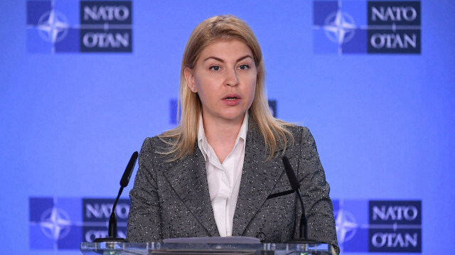 Ukrayna Avrupa ve Avrupa-Atlantik Entegrasyonunda Sorumlu Başbakan Yardımcısı Olga Stefanişına.
