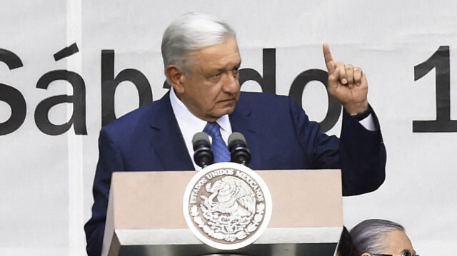 Le président mexicain Andres Manuel Lopez Obrado. Crédit photo: CLAUDIO CRUZ / AFP