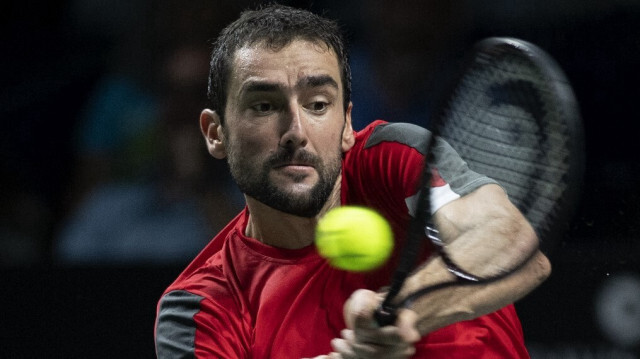 Le joueur de tennis, Marin Čilić. Crédit Photo: JORGE GUERRERO / AFP