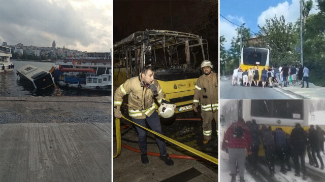 Ulaşım çilesi bitmeyen İstanbul'da İETT otobüslerinin yaşamadığı felaket kalmadı.