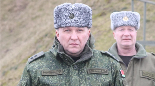  Belarusian Defense Minister Viktor Khrenin