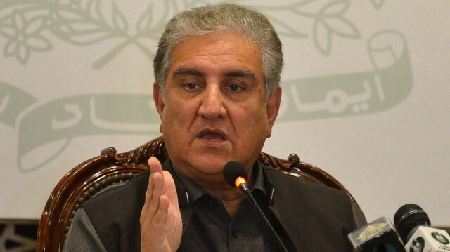 Le vice-président du parti de l'ancien Premier ministre Imran Khan, Shah Mehmood Qureshi. Crédit Photo: Farooq NAEEM / AFP

