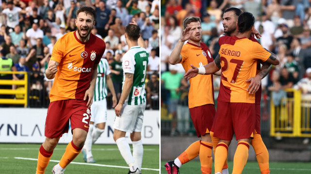 Galatasaray'ın ilk maçtaki gollerini Abdülkerim Bardakçı ve Halil Dervişoğlu attı. 