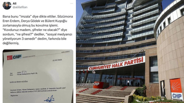 CHP'nin görevine son verdiği sosyal medya sorumlusu Ali Sinan Acıoğlu, parti yönetiminin ne iş yaptığından haberleri olmadığını anlattı. 