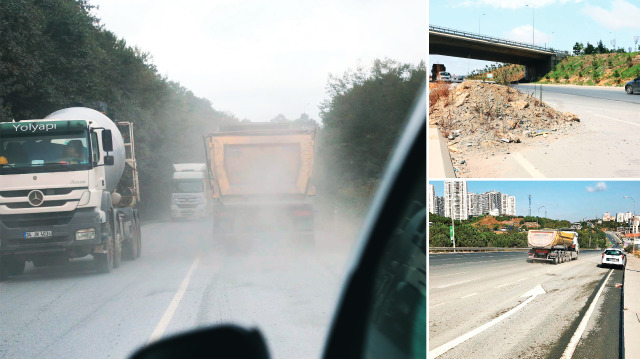 İBB’nin denetlemediği hafriyat kamyonları İstanbul'da terör estiriyor. Kentteki başıboşluk nedeniyle yol kenarlarına kaçak döküm yapılmaya başlandı.