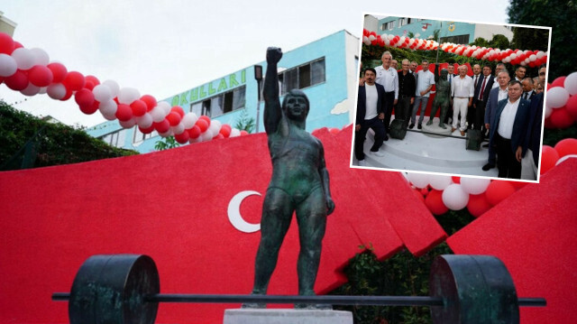 CHP'li Kartal Belediyesi yaptırdığı merhum halter sporcumuz Naim Süleymanoğlu'nun heykelin açılışını gerçekleştirdi.