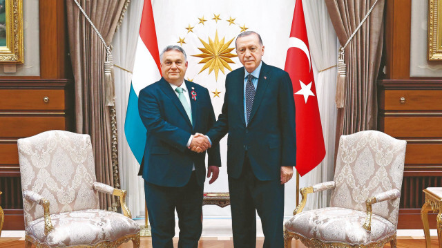 Macaristan Başbakanı Viktor Orban, Türkiye ziyaretinde Cumhurbaşkanı Erdoğan’la 
görüşmüştü.