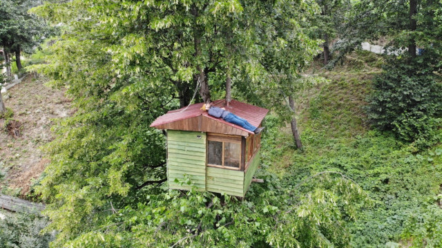 Rize’nin İkizdere ilçesi Yerelma köyü