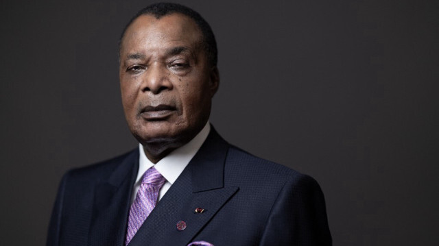 Le président de la République du Congo et le chef du parti congolais du travail (PCT), Denis Sassou-Nguesso. Crédit photo: Joël SAGET / AFP