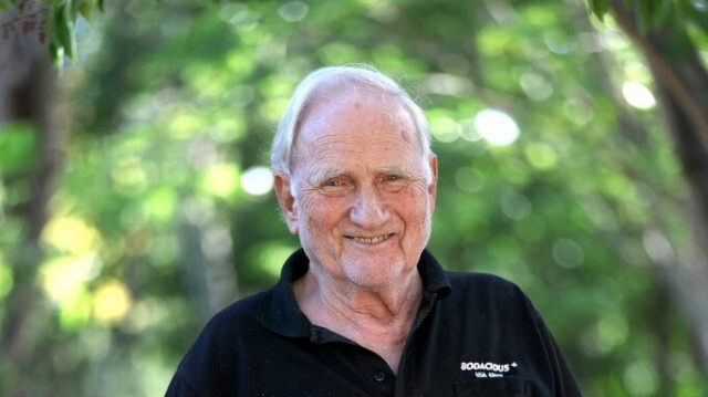 John F. Clauser, prix Nobel de physique 2022. Crédit Photo : JUSTIN SULLIVAN / GETTY IMAGES NORTH AMERICA / Getty Images via AFP