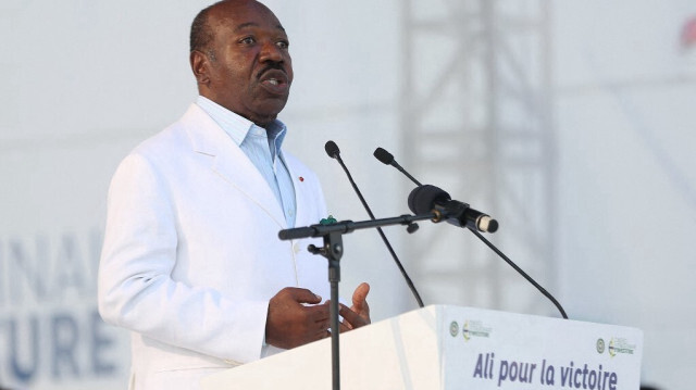 Le président du Gabon, Ali Bongo Ondimba. Crédit photo: Steeve JORDAN / AFP