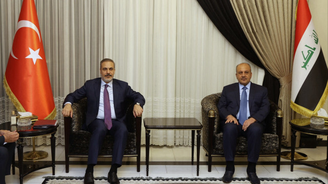 Dışişleri Bakanı Hakan Fidan - Irak Savunma Bakanı Sabit Abbasi