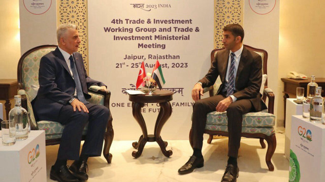 Bakan Bolat, BAE Dış Ticaretten Sorumlu Devlet Bakanı Al Zeyoudi ile görüştü