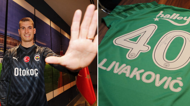 Livakovic, Fenerbahçe'de 40 numaralı formayı giyecek. 
