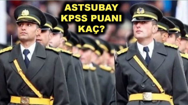 Astsubay KPSS puanları