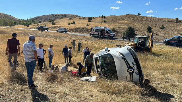 Sivas'ta trafik kazası sonucu bir kişi hayatını kaybetti.