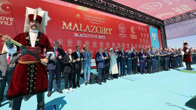 Célébration du 956e anniversaire de la victoire turque de Manzikert. Crédit photo : Agence Anadolu