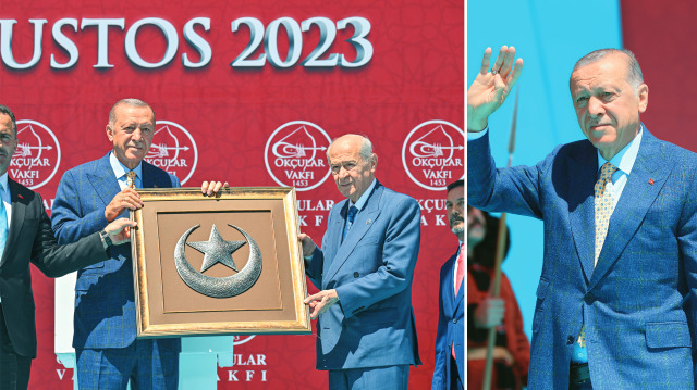  Cumhurbaşkanı Erdoğan, Malazgirt Zaferi’nin 952. Yıl Dönümü Kutlama Programı’nda konuştu.