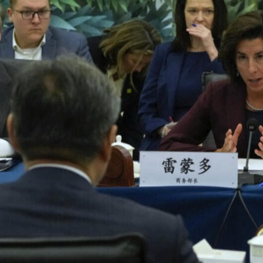 وزيرة التجارة الأمريكية في الصين لمناقشة مسائل اقتصادية