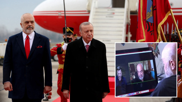 Arnavutluk Başbakanı Edi Rama - Cumhurbaşkanı Erdoğan (Arşiv)