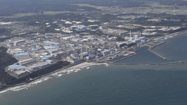 Fukuşima'da Nükleer Santrali.