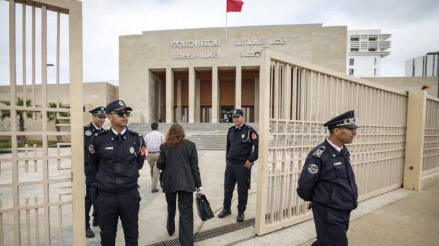 Le tribunal de Rabat au Maroc. Crédit photo: FADEL SENNA / AFP