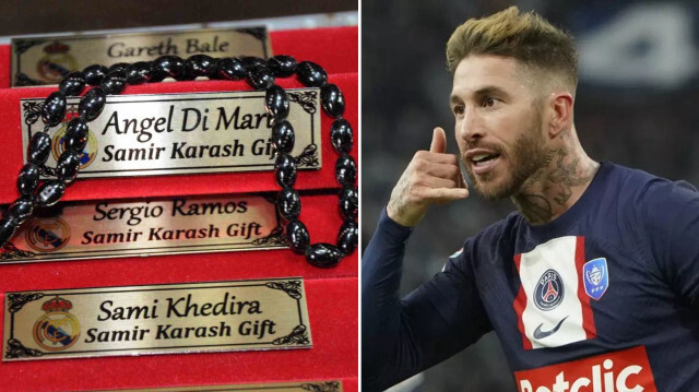 Ramos'a gönderilen tespih