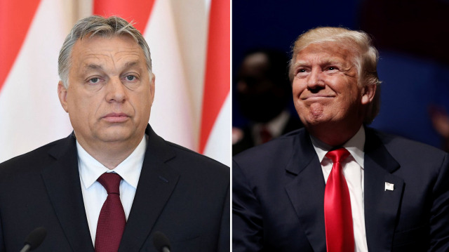 Macaristan Başbakanı Viktor Orban - ABD Eski Başkanı Donald Trump