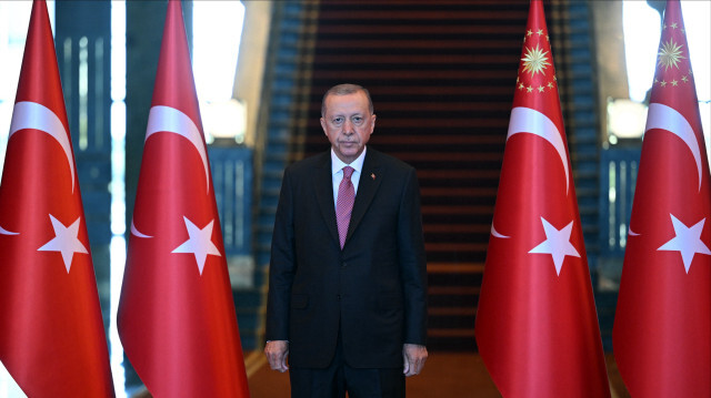 Recep Tayyip Erdoğan, président de la République de Türkiye à la cérémonie de la commémoration de la bataille de Dumlupinar. Crédit Photo: AA