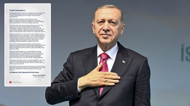 Cumhurbaşkanı Recep Tayyip Erdoğan.